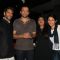 Millind Soman, Atul Kasbekar, Reema Sanghavi during the launch of The Big Indian picture