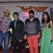 Tusshar Kapoor, Sarosh Sami and Wajid at Sarosh Sami live music concert at Club Millennium in Mumbai.