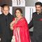 Anupam Kher with wife Kirron Kher at Amitabh Bachchan's 70th Birthday Party