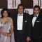 Vinod Khanna with wife Kavita and son Rahul Khanna at Amitabh Bachchan's 70th Birthday Party
