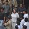 Mukesh Rishi attend pays last respect during the funeral of legendary filmmaker Yash Chopra