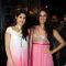 Sagarika Ghatge & Neha Dhupia at bollywood came to Navratri utsav to promote their film in Mumbai.
