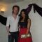 Alex with Shama Sikander at Amy Billimoria B'Day Bash