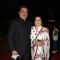 Raza Murad with wife at ITA Awards 2012