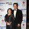 Rohit Roy with wife Manasi at ITA Awards 2012