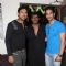 Yuvraj Singh, Ajay Devgn and Angad Bedi at Son of Sardar Special Screening at Ketnav