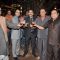 (L to R) Bollywood actors Pramod Moutho, Anant Mahadevan, Ashutosh Rana, Ranjeet and Manoj Joshi at the item song shoot of film 'Soda' in Mumbai.