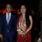 Bollywood actress Juhi Chawla at Durga Jasraj's daughter Avani's wedding reception with Puneet in Mumbai.