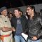 Ajay Devgan with Sajid Khan at Police Show Umang 2013
