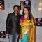 Kabir Khan with wife Mini Mathur at Zee Cine Awards 2013