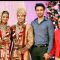 Nandish Sandhu with wife Rashmi Desai at Ajay Choudhary and Jyoti Makkar Wedding