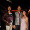 Gaurav Chopra with Nandish Sandhu and Rashmi Desai at their Anniversary and Birthday Party
