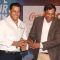 Salman Khan, T. Krishnakumar, P Rajendran at launching the partnership of Career Development an HCCB
