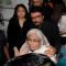 Sanjay Leela Bhansali with sister Bela Sehgal and mother Leela Bhansali at his Birthday party