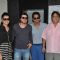 Tapsee Pannu, Divyendu Sharma, Siddharth Narayan and David Dhawan at Film Chashme Baddoor Promotion