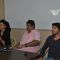 Taapsee Pannu, David Dhawan and Divyendu Sharma at Film Chashme Baddoor Promotion