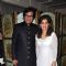Talat Aziz and Bina Aziz at Standard Chartered Charity Awards Night 2013