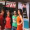 Archana Vijaya, Sunny Leone, Sachiin Joshi and Sonali Sehgal at Special shoot for XXX Energy Drink