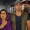 A still of Rati Pandey and Rohit Roy in Hitler Didi