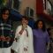 Sanjay Khan with wife Zarine Khan attend actress Jiah Khan condolence meet in Mumbai