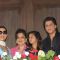 Shahrukh Khan with wife Gauri Khan, sister Shehnaz and daughter Suhana celebrating Eid Al-Fitr