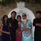Shahrukh Khan with wife Gauri Khan sister Shehnaz, son Aryan,daughter Suhana celebrating Eid Al-Fitr