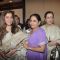 Dimple Kapadia, Anju Mahendroo and Poonam Sinha at the Unveiling of the Statue of Rajesh Khanna