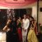 Gautam Rhode surrounded by beauties at the party