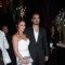 Esha Deol with husband Bharat Takhtani arrive at the party