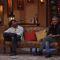 Ajay Devgn and Prakash Jha at Satyagraha's  Promotion on Comedy Nights with Kapil