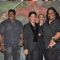 Shahrukh Khan with the main villians of Chennai Express at the success party
