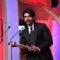 Gurmeet Chowdhary receiving the best television actor at the SAIFTA award ceremony