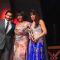 Priyanka Chopra receiving Lead Actor Female Film India by Ranveer Singh & Ndeleka Mandela