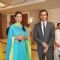 Mehr Jesia and Arjun Rampal at Rahul Thackeray & Aditi Redkar's engagement