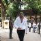 Jackie Shroff was at the prayer meet of Madhuri Dixit's father
