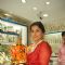 Vidya Balan with an ornamented Ganesh idol at Ranka Jewellers Showroom