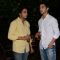 Nirav Soni and Harsh Rajput at Roopal Tyagi's Birthday Party