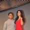 Aamir & Katrina at the Launch of DHOOM3 Official Merchandise
