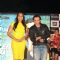 Actors perform on 'Tamanchepe Disco' at the Music Launch of 'Bullet Raja'