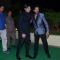 Shahrukh Khan and Vivek Oberoi greet each other at Vishesh Bhatt's Wedding Reception