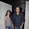Ashutosh Gowarikar and his wife were seen at the Special Screeing of R... Rajkumar