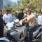 Akshay Kumar arrives at the Ride for Safety rally