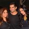 Vishal Singh with Munisha Khatwani and Sana Khan at India-Forums.com's 10th Anniversary Party