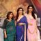 Rekha Bharadwaj, Madhuri and Huma at the Music Launch of 'Dedh Ishqiya'