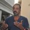 Sanjay Dutt addresses the press after coming out in parole