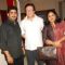 Rajan Shahi with Rajeev Verma and Vibha Chhibber at the get together for Aur Pyar Ho Gaya