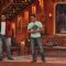 Salman Khan during Jai Ho Promptions on Comedy Night With Kapil