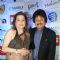 Pankaj Udhas and his wife were seen at the Music Mania Event