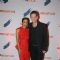 Suchitra Pillai with her husband at the Absolut Elyx Party
