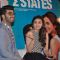 Arjun Kapoor and Alia Bhatt at the Trailer launch of 2 States
